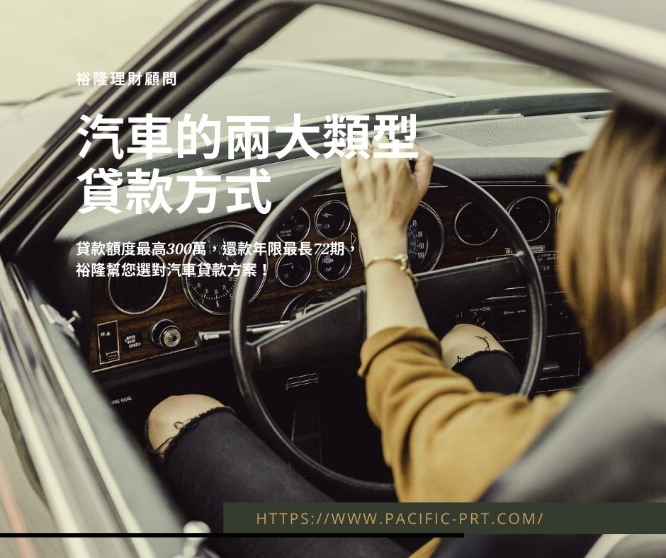 汽車的兩大類型貸款方式