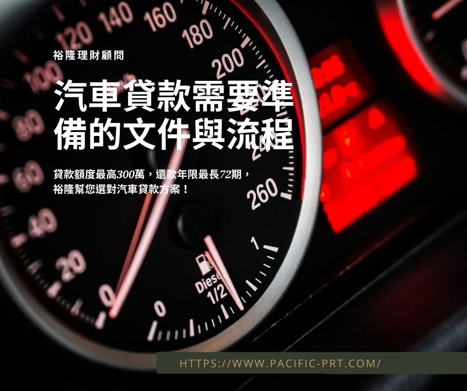 汽車貸款需要準備的文件與流程